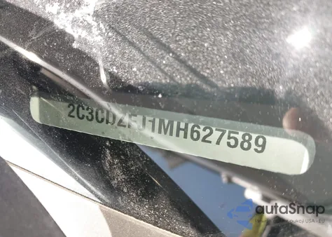 2021 Dodge Challenger R/T Scat Pack из США, поврежденный, VIN 2C3CDZFJ1MH627589